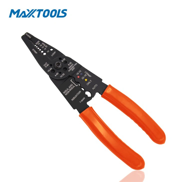 เครื่องปอกสายไฟพร้อมด้ามจับ PVC แบบตรง